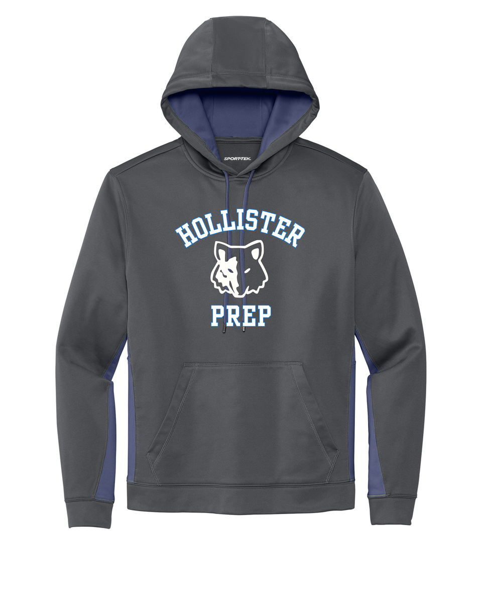 HOLLISTER MIDDLE SCHOOL COLOR BLOCK GREY WITH NAVY PERFORMANCE
