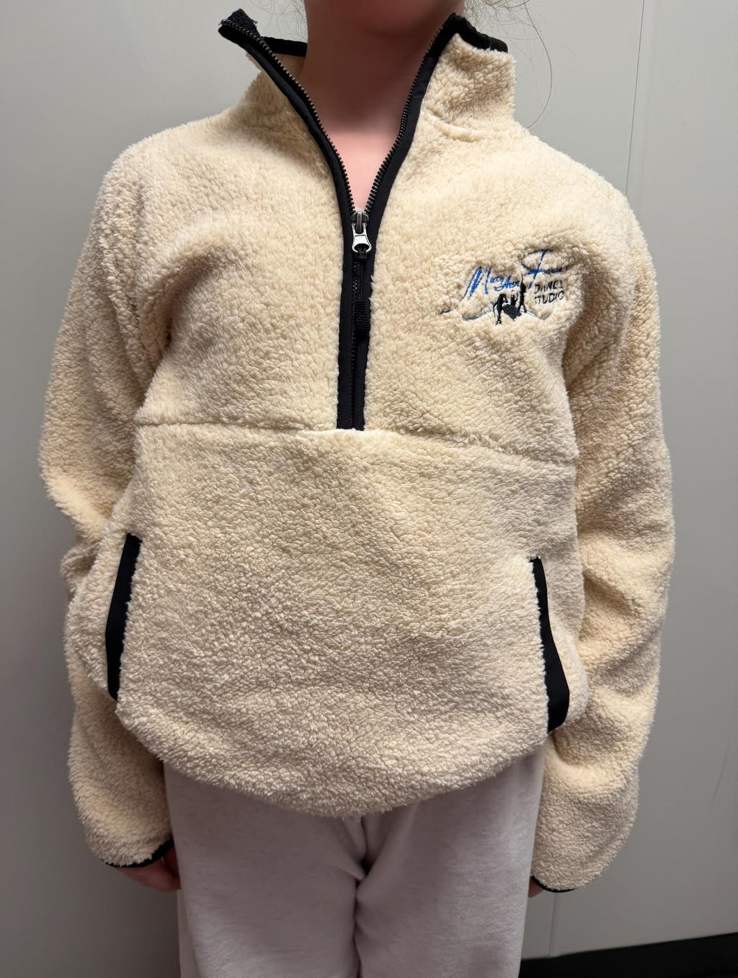 MAFDS Sherpa 1/4 Zip with embroidered logo