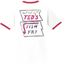 Load image into Gallery viewer, TED&#39;S  75th YEARS RINGER TSHIRT PC54R