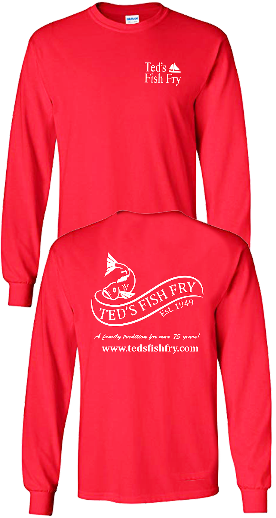 Ted L/S Red T-Shirt