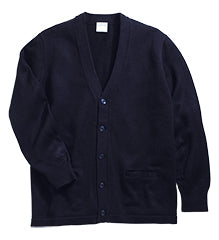 SQUARE PREK-5 V-NECK CARDIGAN SWEATER