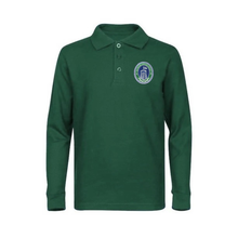 Load image into Gallery viewer, Doane Stuart Long Sleeve Polo Shirt with logo- FINAL SALE