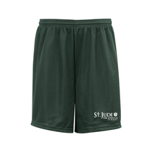 Load image into Gallery viewer, ST. JUDE GREEN PE SHORTS W/ LOGO