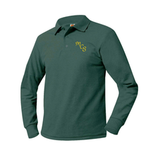 Load image into Gallery viewer, MCS LONG SLEEVE POLO WITH W/ LOGO