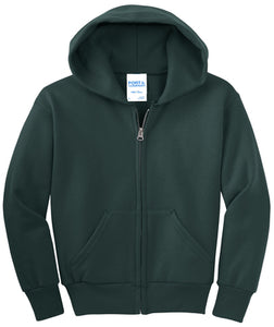 DOANE STUART FULL ZIP HOODED SWEATSHIRT with logo- FINAL SALE