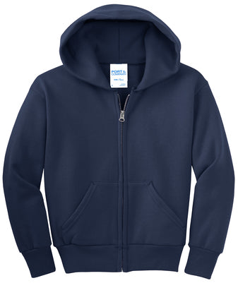 DOANE STUART FULL ZIP HOODED SWEATSHIRT with logo- FINAL SALE