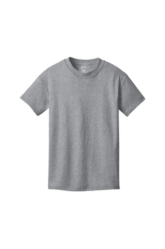 GILROY PREP MIDDLE SCHOOL GREY T-SHIRT with gator logo- PC54