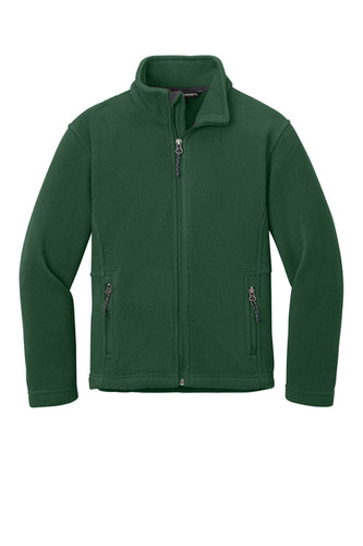 SQUARE PREK-5 FULL ZIP FLEECE
