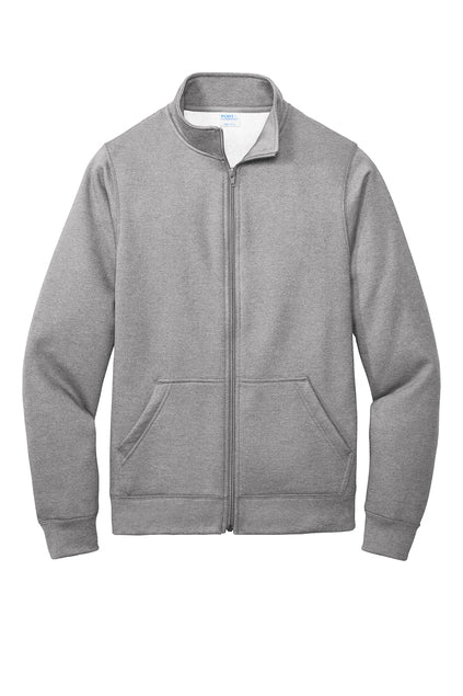 SQUARE PREK-5 FULL ZIP NON HODDED SWEATSHIRT