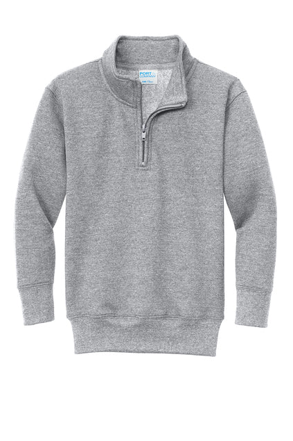 SQUARE High School GREY COTTON 1/4 ZIP