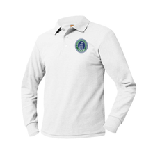 Load image into Gallery viewer, Doane Stuart Long Sleeve Polo Shirt with logo- FINAL SALE