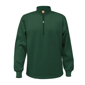 SQUARE HIGH SCHOOL DARK GREEN DRI-FIT 1/4 ZIP