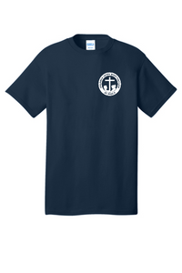 ST. PIUS X PE T-SHIRTS w/ NEW left chest logo!