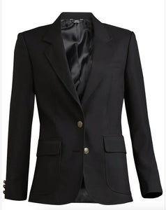 LCS  BLACK BLAZER WITH PATCH- ONLY AVAILABLE IN STORE