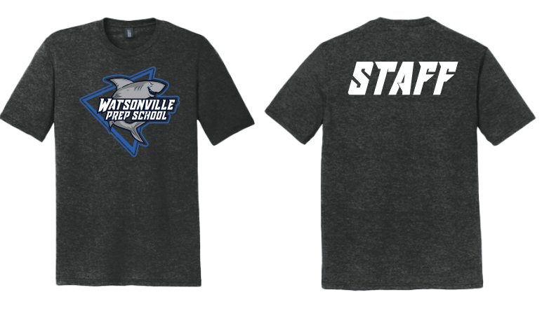 WPS STAFF SOFT COTTON TSHIRT IN BLACK FROST(DM130)