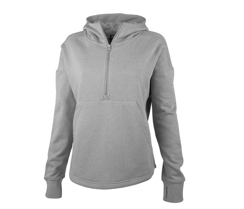 Allstars Ladies 1/4 Zip Hoodie with logo