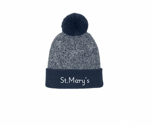 SMBS POM POM NAVY HAT