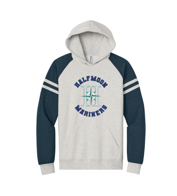 Halfmoon Varsity Colorblock Cotton Hoodie