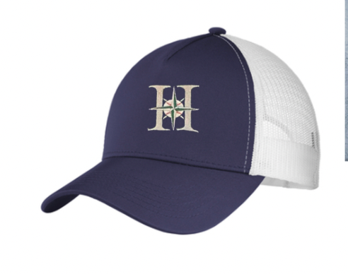 Halfmoon Sport-Tek® PosiCharge® Competitor™ Mesh Back Cap