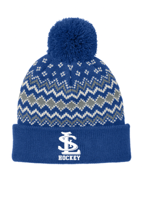 LSI HOCKEY BEANIE WITH POM POM