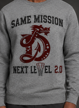 Load image into Gallery viewer, GVILLE 2.0 SPORTEK CREWNECK SWEATSHIRT (BLACK OR GREY ST266)