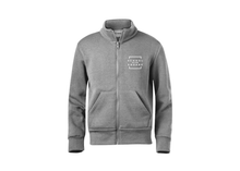 Load image into Gallery viewer, SQUARE PREK-5 FULL ZIP NON HODDED SWEATSHIRT w/ logo