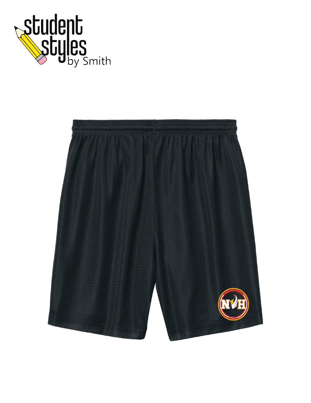 NHA (ALL GRADES) Black Mesh Shorts