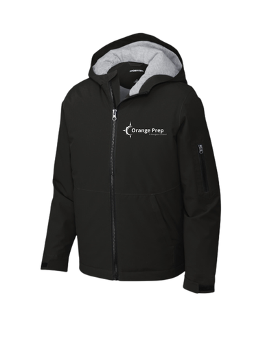 Orange Prep Black Waterproof Insulated Jacket-JST56