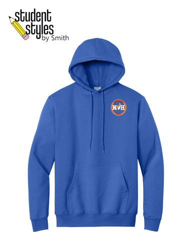 NHA (6-8) Royal Pullover Hooded Sweatshirt (PC78H)