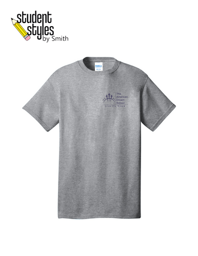 ADS Grey P.E. T-Shirt with Logo