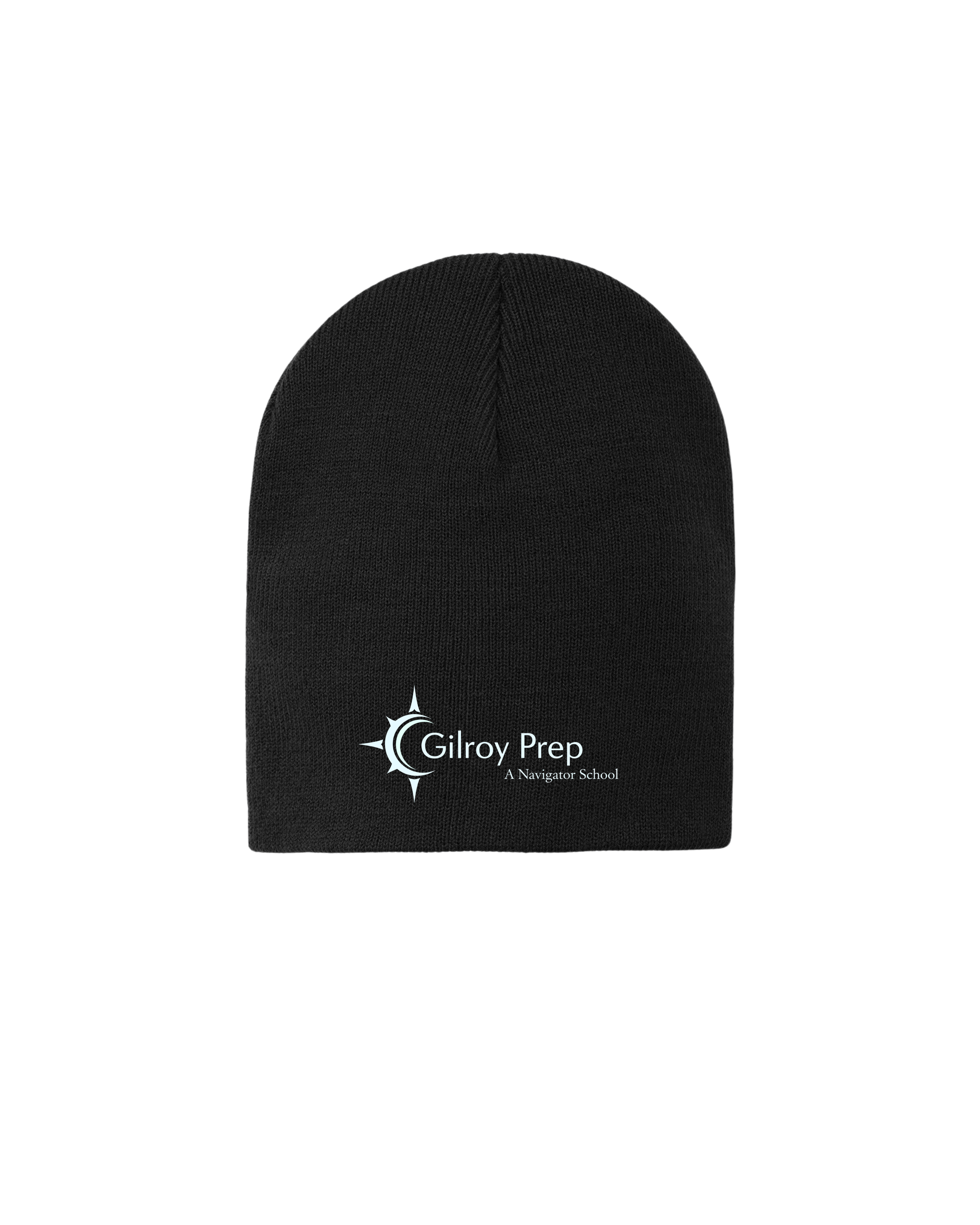 GILROY PREP BLACK BEANIE HAT with logo- CP94 – Student Styles