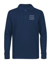 Load image into Gallery viewer, SQUARE PRE-K-5 L/S POLO w/ logo