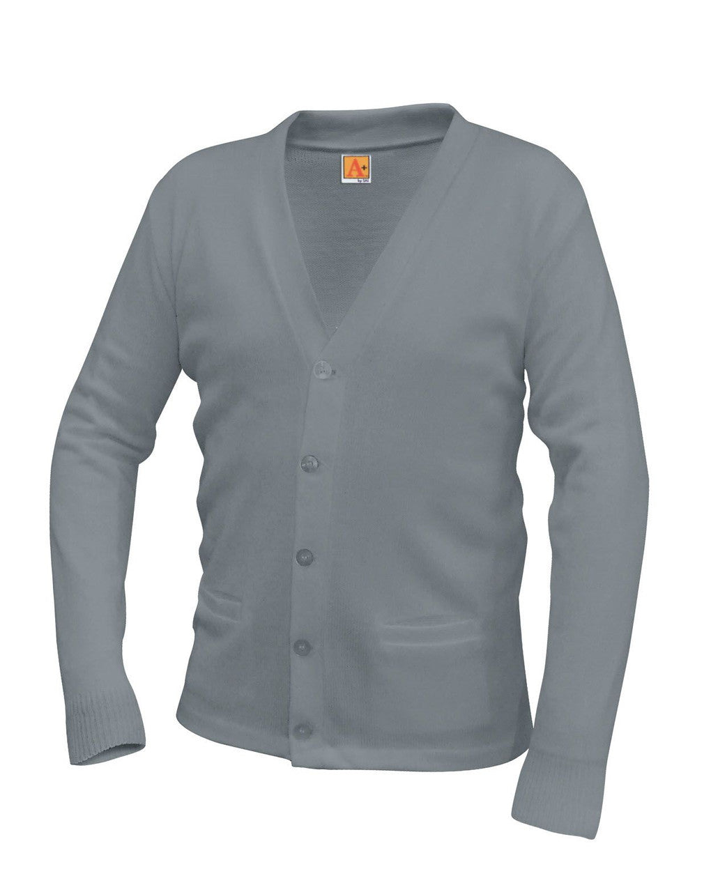 SQUARE PREK-5 V-NECK CARDIGAN SWEATER