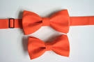 TEP ORANGE BOW TIES