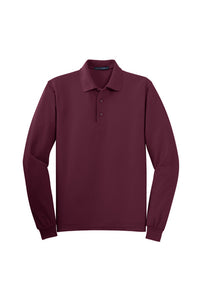 ASCA LONG SLEEVE POLO WITH LOGO - FINAL SALE