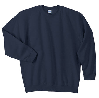 SMBS NAVY CREW NECK SWEATSHIRT WITH LOGO