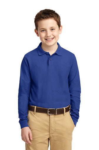EAST HARLEM SCHOLARS ACADEMY II LONG SLEEVE POLO SHIRTS/PREK-4TH GRADE-FINAL SALE