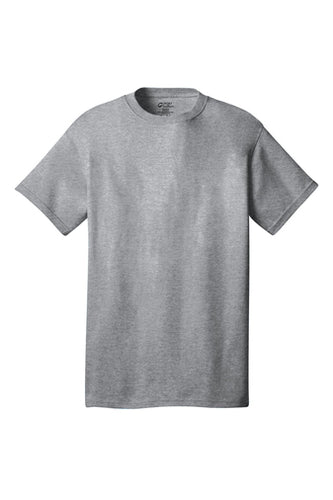 ELM SHORT SLEEVE GREY T-SHIRT WITH LOGO