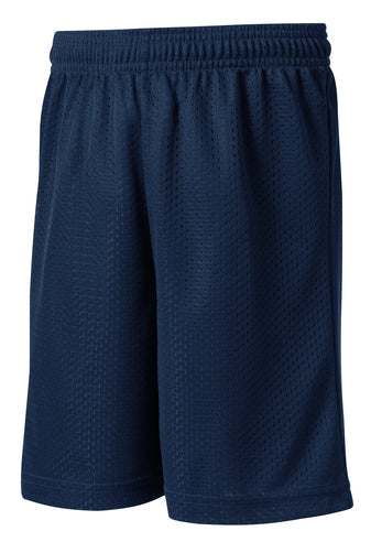 ST. KATERI P.E. SHORT NAVY with logo