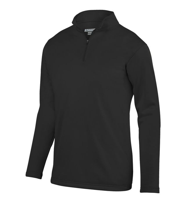 CBA HIGH SCHOOL 1/4 ZIP PULLOVER-BLACK WITH LOGO