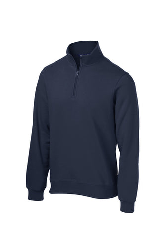 AHN NAVY 1/4 ZIP SWEATSHIRT -HIGH SCHOOL ONLY