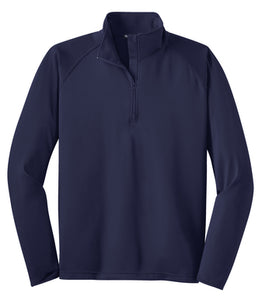 NDBG DRI-FIT 1/4 ZIP NAVY OR WINE
