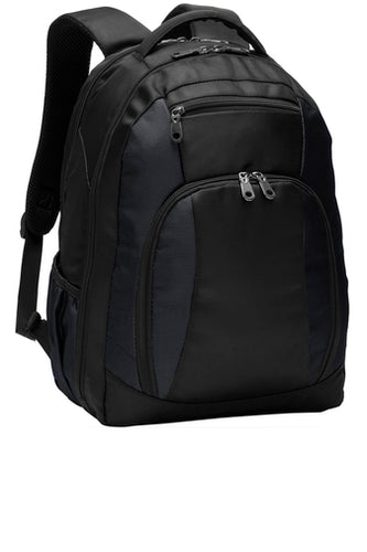HOLLISTER PREP MIDDLE SCHOOL BLACK BACK PACK WITH LOGO (BG205)