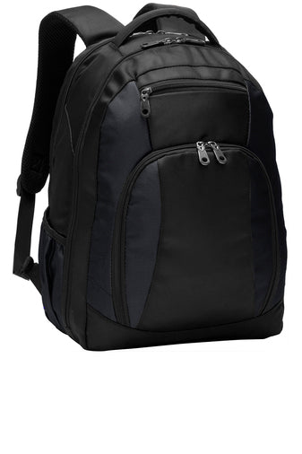HOLLISTER PREP MIDDLE SCHOOL BLACK BACK PACK WITH LOGO (BG205)
