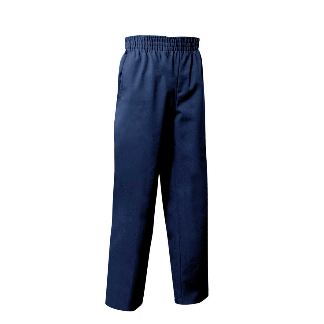 FULL ELASTIC PULL ON PANT NAVY