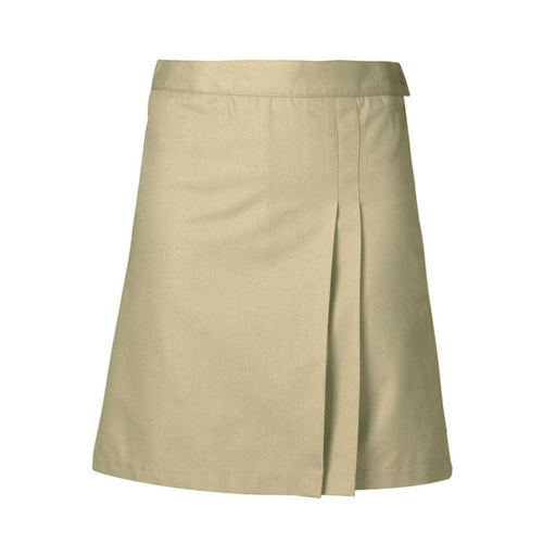 DOUBLE PLEAT SKORT-KHAKI