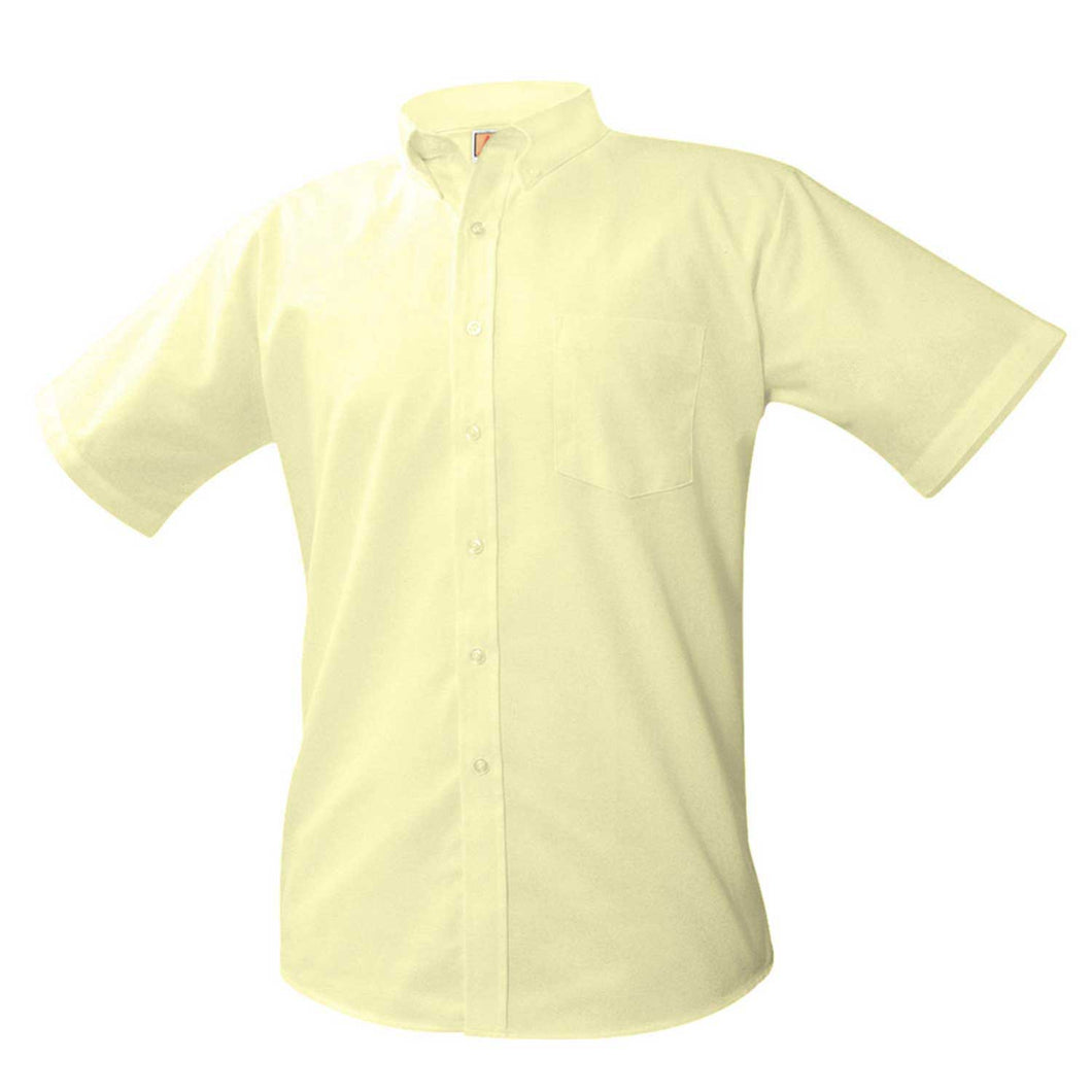 SHORT SLEEVE OXFORDS-YELLOW