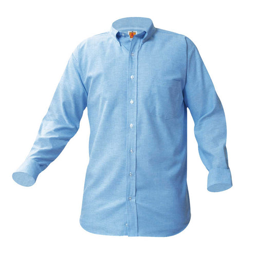 CSA LONG SLEEVE OXFORD SHIRTS WITH LOGO - FINAL SALE