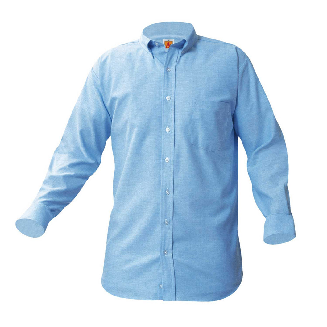 CSA LONG SLEEVE OXFORD SHIRTS WITH LOGO - FINAL SALE
