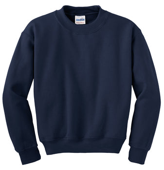 ST. KATERI CREWNECK SWEATSHIRT NAVY with logo